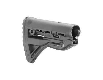 Fab Defense GL-Shock Polymer Shock Absorbing Buttstock for M4/M16 Rifles, Black - FXGLSHOCK
