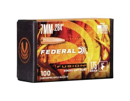 Federal Fusion Component 7mm 175 gr SP Bullet, 100/box - FB284F4