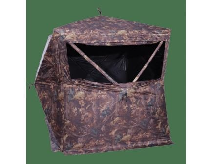 HME 3-Person Pop-Up Ground Blind, 75" L x 75" W x 67" H, Camo - GRDBLND3