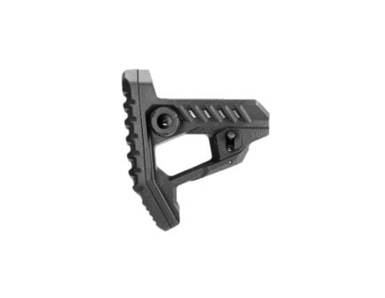 Strike Industries Pit Stock Black - Robust and Adjustable Rifle Stock for Improved Control and Shooting Comfort - SI-STRIKE-POLY-PIT-BK
