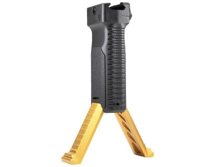 Strike Industries Picatinny Bi-Pod Grip, Titan - Durable Bi-Pod Grip for Enhanced Stability and Precision Shooting - SI-AR-AL-BIPOD-TITAN