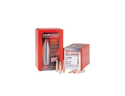 Hornady ELD Match 7mm 162 gr BT Rifle Bullet, 100/box - 28403