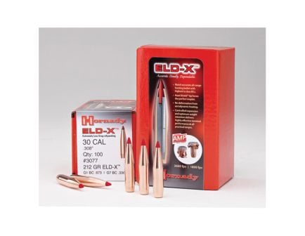 Hornady ELD-X 7mm 175 gr BT Rifle Bullet, 100/box - 2841