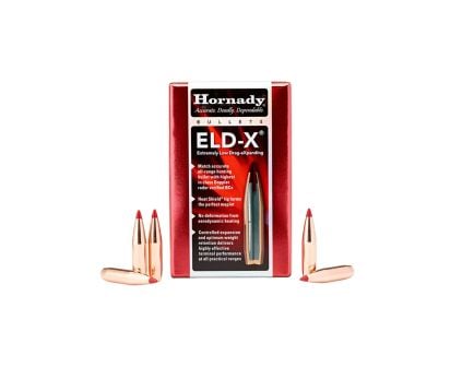 Hornady ELD-X 7mm 175 gr BT Rifle Bullet, 100/box - 2841