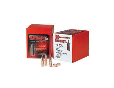 Hornady Varmint .30 130 gr Spire Point Rifle Bullet, 100/box - 3020