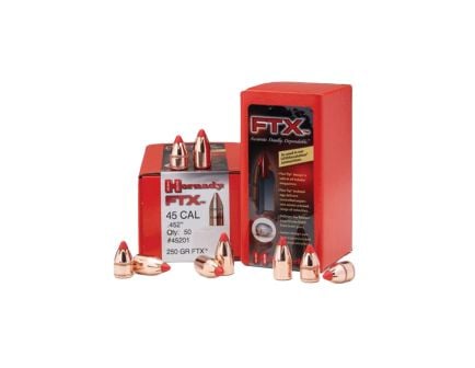 Hornady FTX .45 250 gr Rifle Bullet, 50/box - 45201