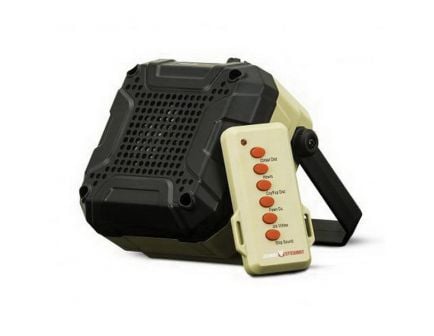 Hunters Specialties PT-5 Plastic Portable Grim Electronic Predator Call Speaker, Black/Tan - GS1