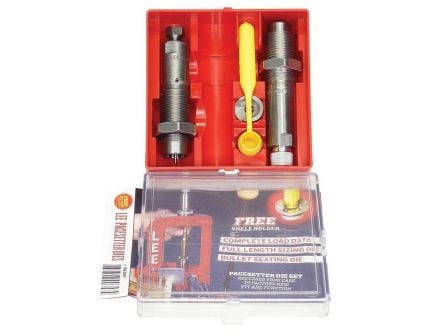 Lee Precision PaceSetter 17mm Steel 2-Die Set w/ Shell Holder - 90770