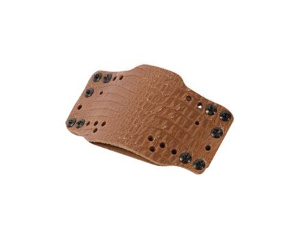 Limbsaver CrossTech Leather Ambidextrous IWB/OWB Clip-On Gun Holster, Brown - 12521