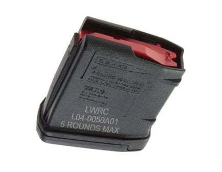 LWRC Magpul P-Mag 5 Round 6.8mm SPC Magazine, Black - 200-0123A02