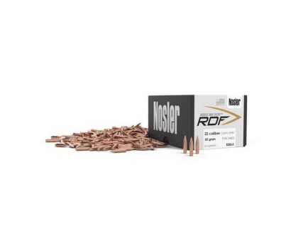 Nosler RDF .22 85 gr HPBT Rifle Bullet, 500/box - 54601