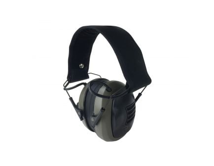 Radians Tactical 23 dB Over the Head Electronic Earmuff, Black/Tan - CSE10BX