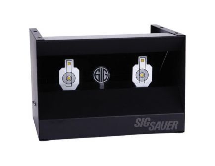 Sig Sauer Circular Dual Shooting Gallery, White - AIRTARGETDUA
