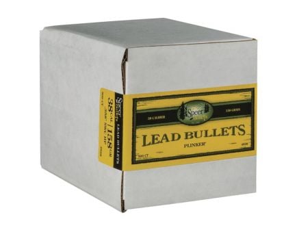 Speer .38 158 gr LSWC-HP Handgun Bullet, 500/box - 4628