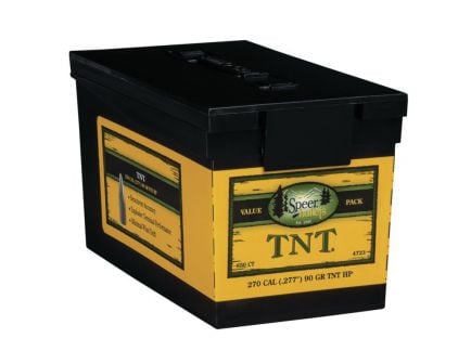 Speer TNT .270 90 gr JHP Rifle Bullet, 650/box - 4723
