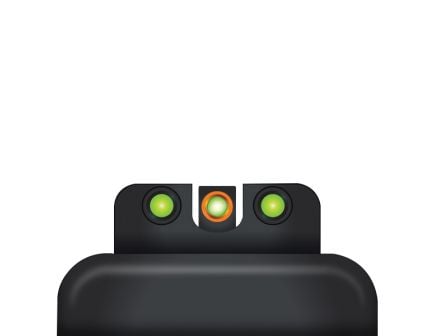 TruGlo Brite-Site TFX Pro Front/Rear Day/Night Sight Set for Sig Sauer P365 Pistol - TG13SG4PC