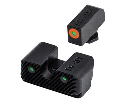 TruGlo Tritium Pro Front/Rear Night Sight Set for Glock 17/17L/19/22/23 Pistols - TG231G1C
