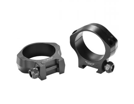 Warne Scope Mounts Mountain Tech 40mm Low 7075 T6 Aluminum Precision Scope Ring, Hardcoat Anodized Matte Black - 7250M