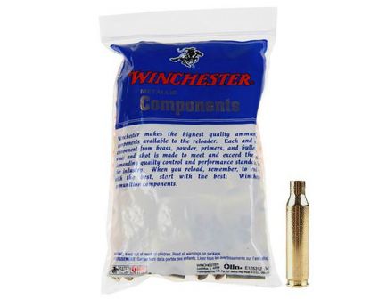 Winchester Ammo 222 Remington Reloading Brass Unprimed Cases, 100/Bag - WSC222RU
