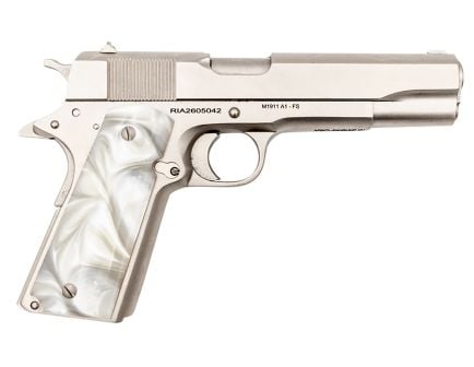 Rock Island Armory GI Standard 1911 California Compliant .45 ACP Pistol | Mother of Pearl