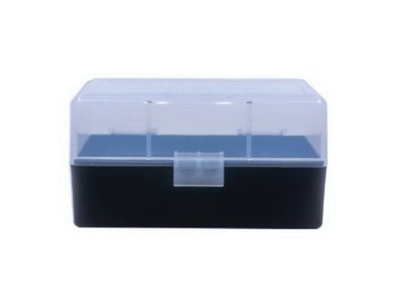Berrys Bullets 405 .223 Rem/5.56 50 Round Flip-Top Ammo Box, Clear/Black - 79462