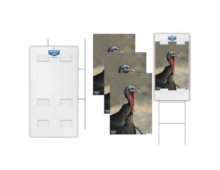 Birchwood Casey Pregame Turkey Tablock 12.5" x 24" Target Kit, Multi-Color - 35423