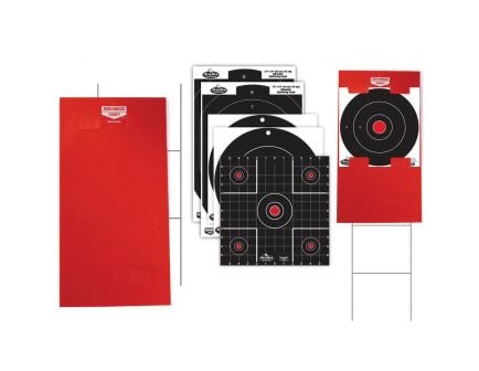 Birchwood Casey Sharpshooter Tablock Dirty Bird Triple Target Kit, Black/Red/White - 38106