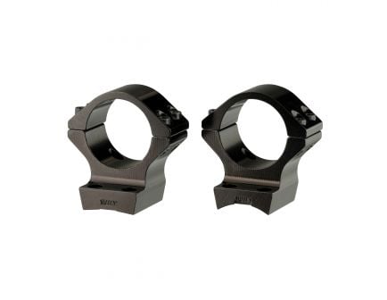 Browning 30mm High Aluminum Alloy Lightweight 2-Piece Integrated Scope Ring, Matte Black - 12512