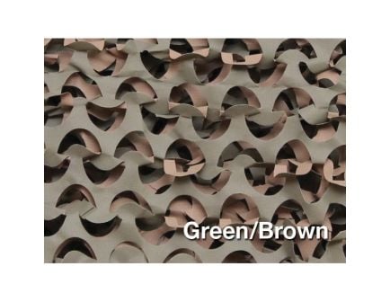 Camo Unlimited Premium Ultra-Lite Tree Stand/Ground Cover Netting, 9' 10" L x 3' 10" W, Green/Brown - LW01B