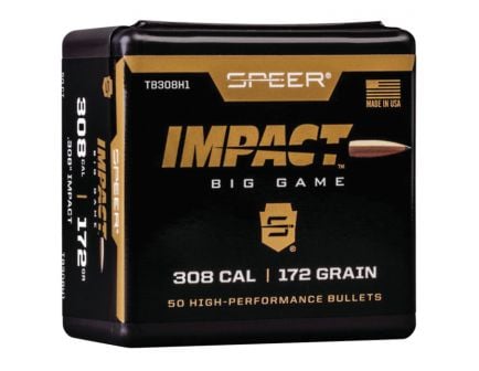 Speer .30 172 gr Impact Rifle Bullet, 50/pack - TB308H1