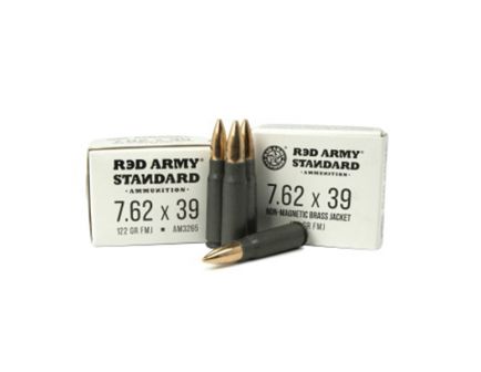 Century Arms 122 gr FMJBT 7.62x39mm Ammo, 20/box - AM3265