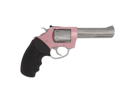 Charter Arms Pathfinder Lite .22lr Revolver, Pink/Stainless - 52232
