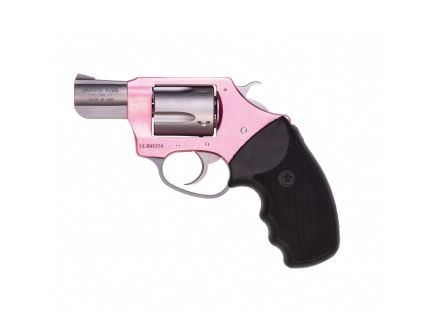 Charter Arms Southpaw .38 Spl +P Revolver, 2-Tone Pink and Matte - 93830