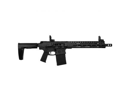 Diamondback Firearms DB10 13.5" .308 Win AR Pistol w/ MBUS Sight, Blk - DB10P13BGSB
