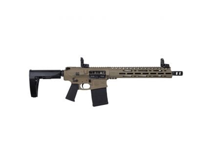 Diamondback Firearms DB10 13.5" .308 Win AR Pistol w/ MBUS Sight, FDE - DB10P13BGSFDE