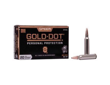 Speer 62 gr GDSP .223 Rem Ammo, 20/pack - 24461