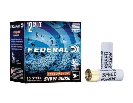 Federal Speed Shok Snow Goose 12ga 3" #2 Ammunition, 25rds - WF142SG2