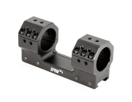 Griffin Armament 30mm 1.335" SPRM 1-Piece 0 MOA Standard Mount, Anodized Black - SM1.335H30MM