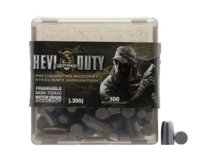 Hevi-Shot Hevi-Duty .355 Caliber Projectile 75 Grain 100 Count - 90355