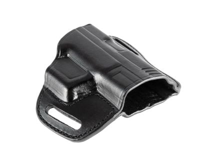 Bianchi 58 PI Smith & Wesson J-Frame OWB Holster Right Leather, Black