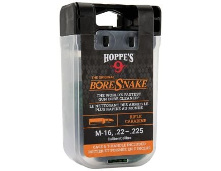 Hoppe's Boresnake Den Bore Cleaning Rope, M-16/.22 to .223 Rem/5.56 - 24011D