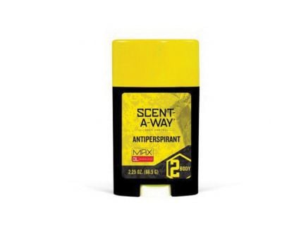 Hunter's Specialties Scent-A-Way Max Odor Eliminator Antiperspirant, 2.25 oz Stick - 07739