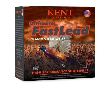 Kent Cartridge Ultimate Fast Lead 2 3/4" 12 Gauge Ammo #5, 25/Box - K122UFL405