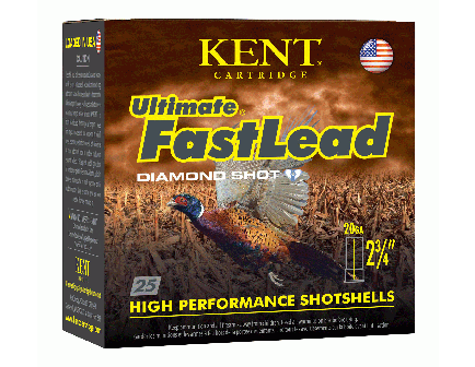 Kent Ultimate Fast Lead 2.75" 20 Gauge Ammo #6 Shot