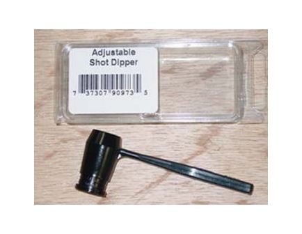 Lee Precision 0.875 to 1.875 oz Plastic Adjustable Shot Dipper, Black - 90973
