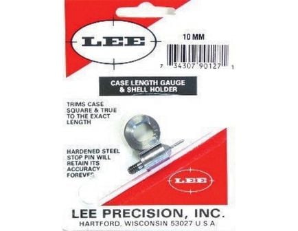 Lee Precision 10mm Steel Case Length Gauge - 90127