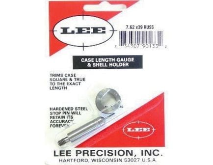 Lee Precision 7.62x39mmR Steel Case Length Gauge - 90133