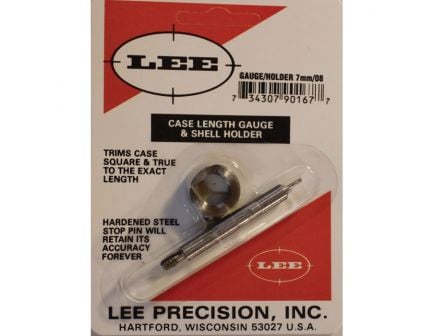 Lee Precision 7mm-08 Rem Steel Case Length Gauge - 90167