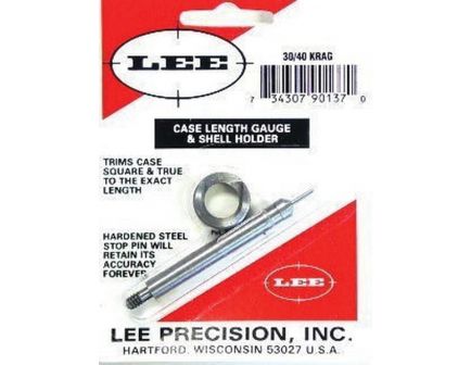 Lee Precision .30-40 Krag Steel Case Length Gauge, for Cutter, Lock Stud or Zip Trim - 90137