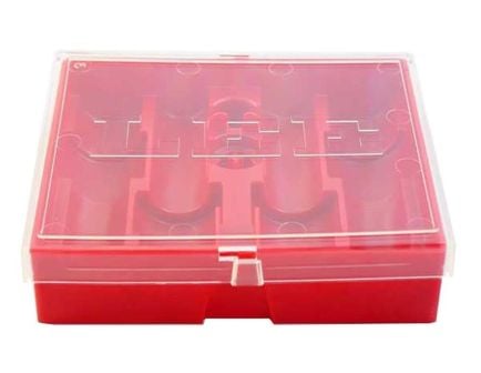 Lee Precision Rec 4 Die Box, Red - 90422